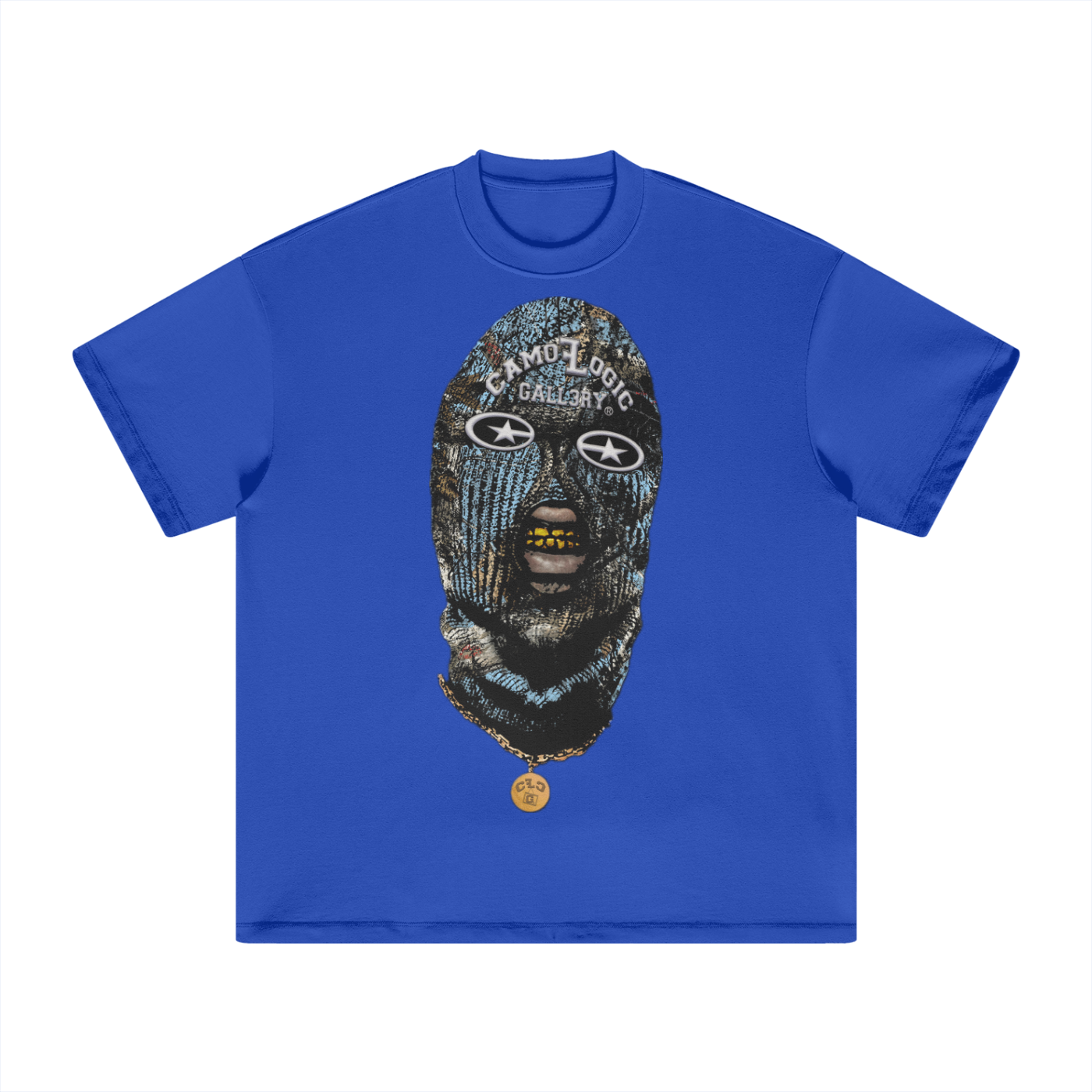 LB Camoflogic Star Heavyweight Earth Tone FOG T-Shirt - 305GSM