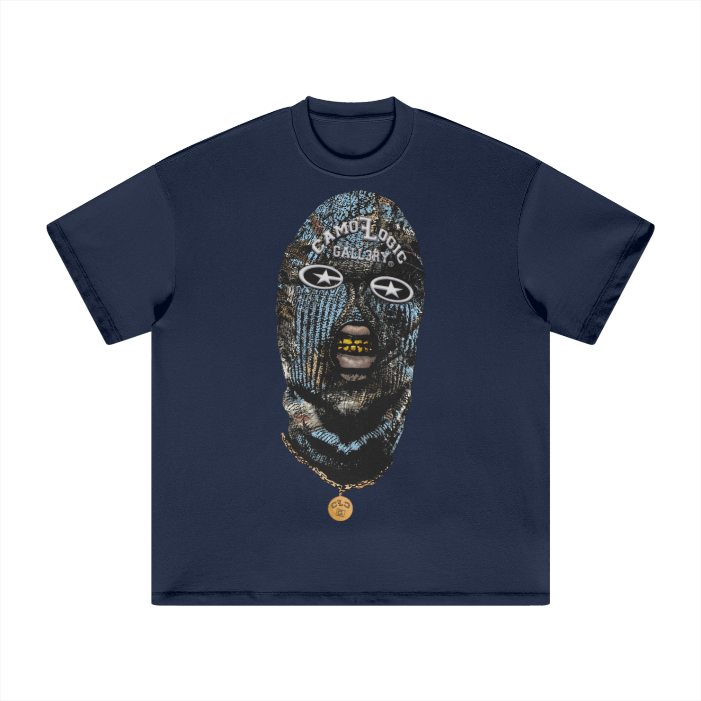 LB Camoflogic Star Heavyweight Earth Tone FOG T-Shirt - 305GSM
