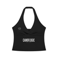 Camo G Women’s Ruched Halter Yoga Tank Top