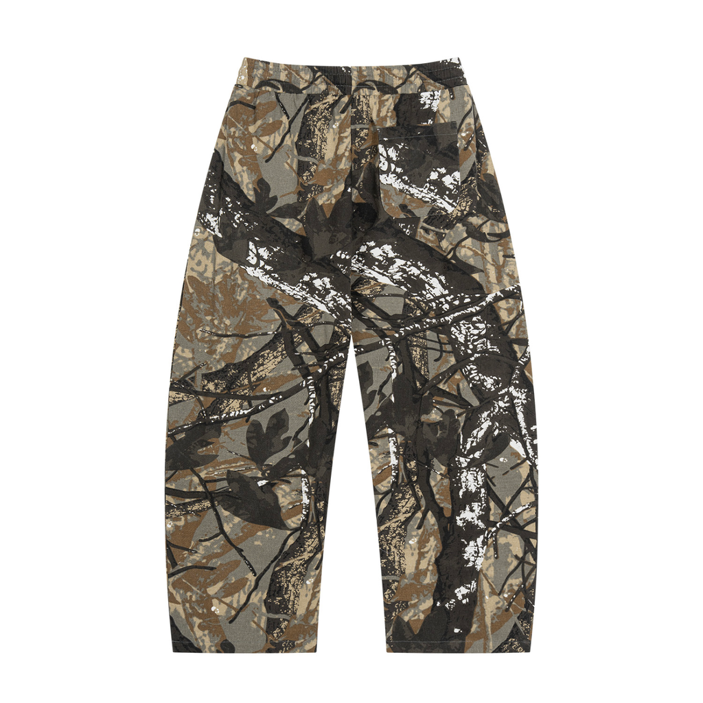 CAMOFLOGIC Unisex Tree Camo Barrel Leg Pants