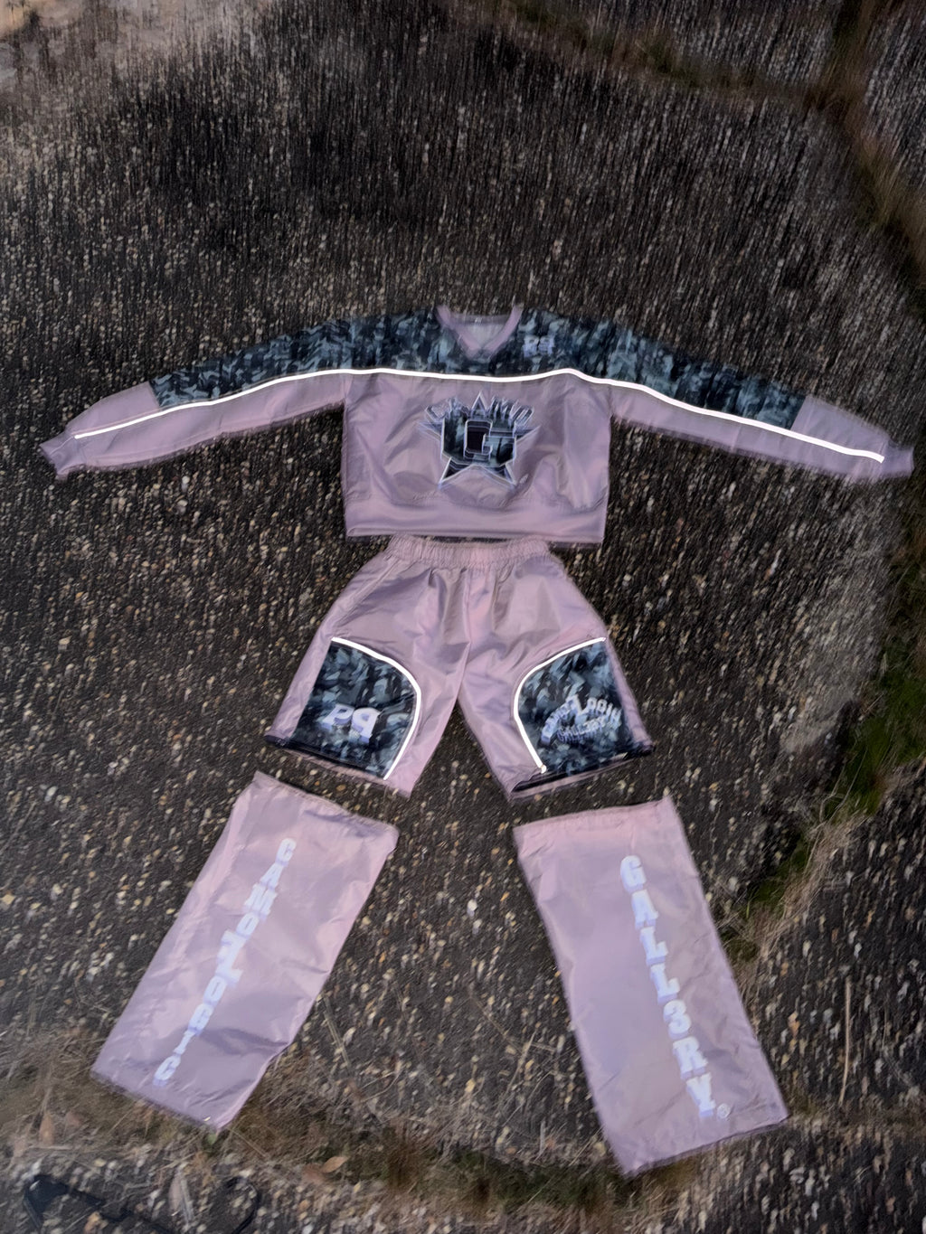 Camo G Windbreaker Set