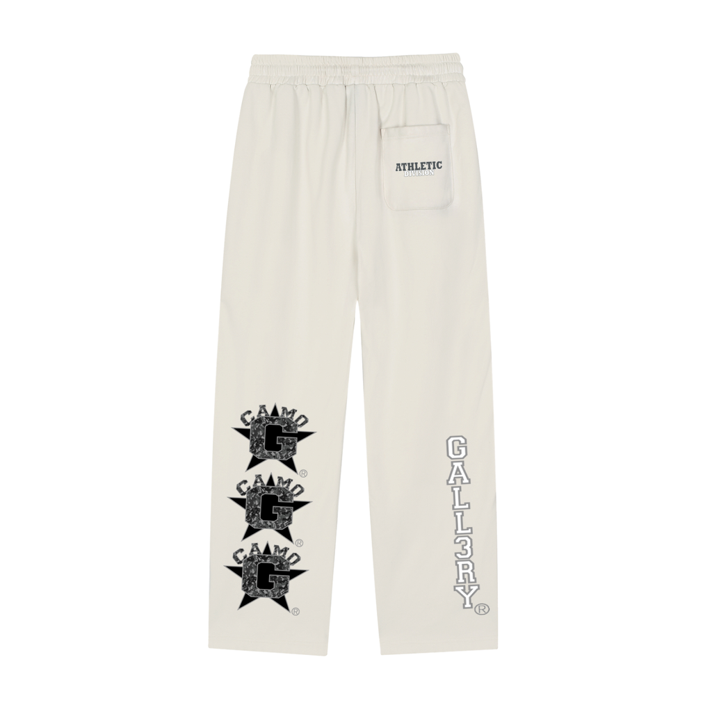 Camo G Athletic Division Reflection Striped Straight-Leg Sweatpants
