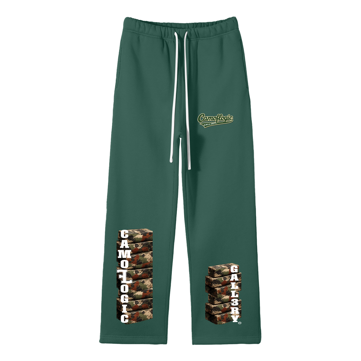Camoflogic Gall3ry brick by brick sweatpants