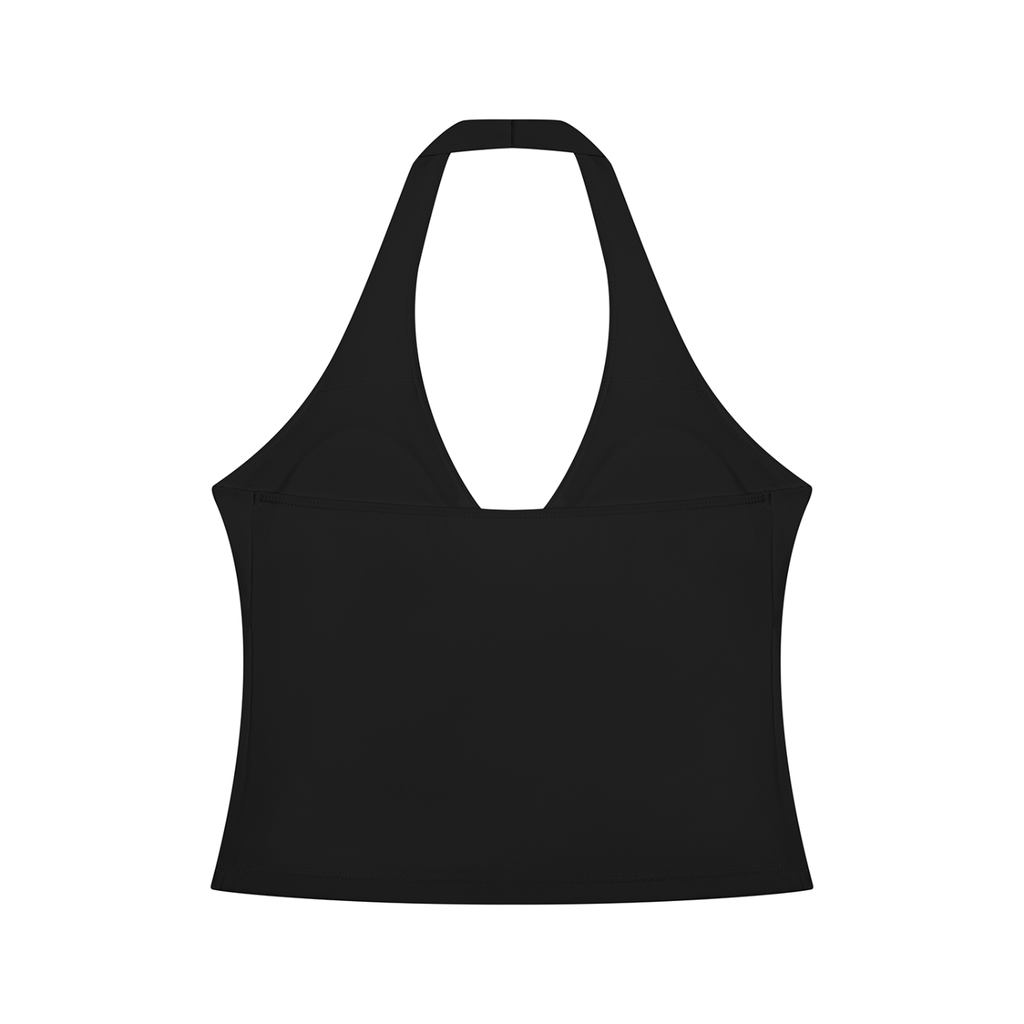 Camo G Women’s Ruched Halter Yoga Tank Top