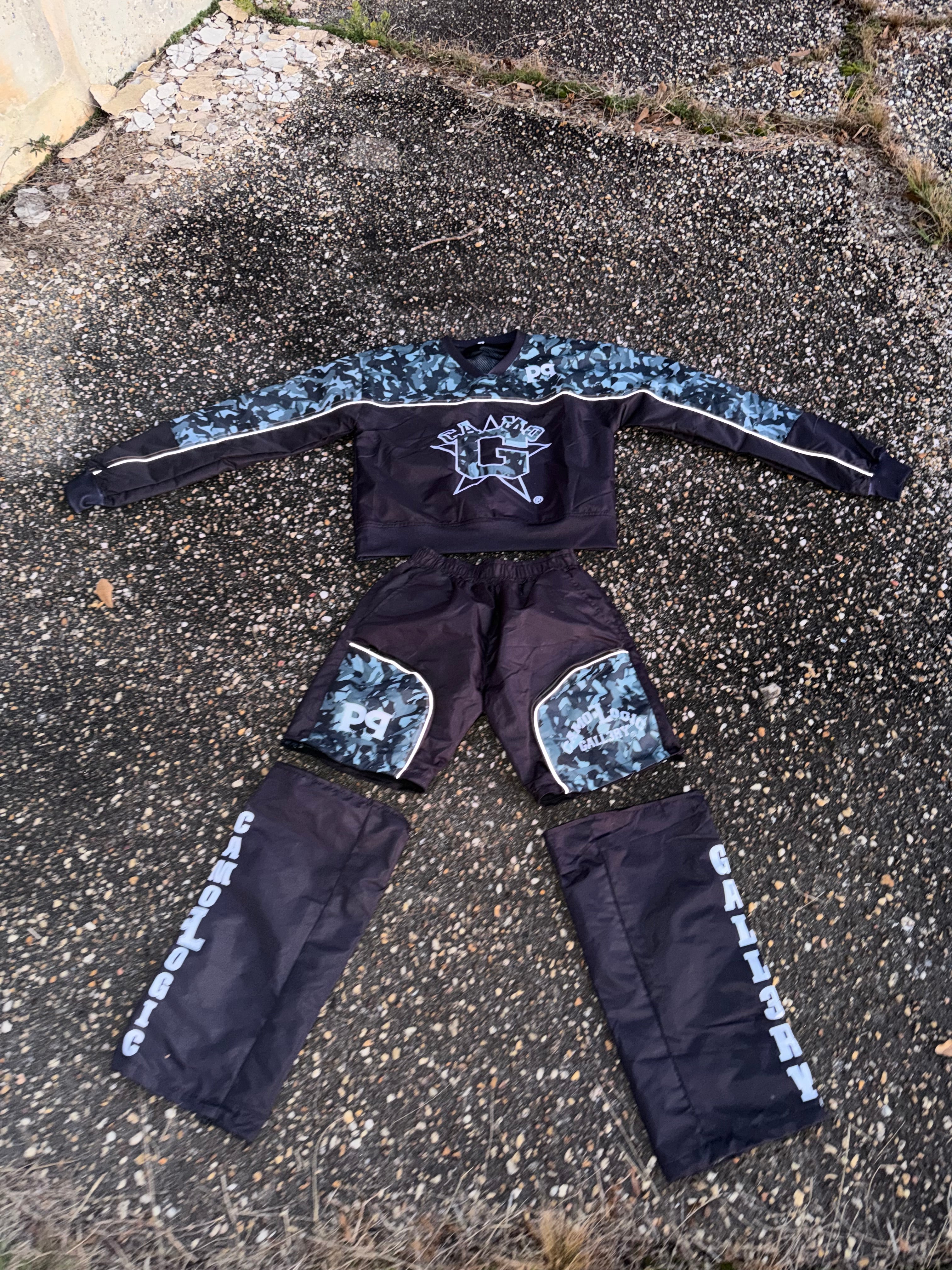 Camo G Windbreaker Set