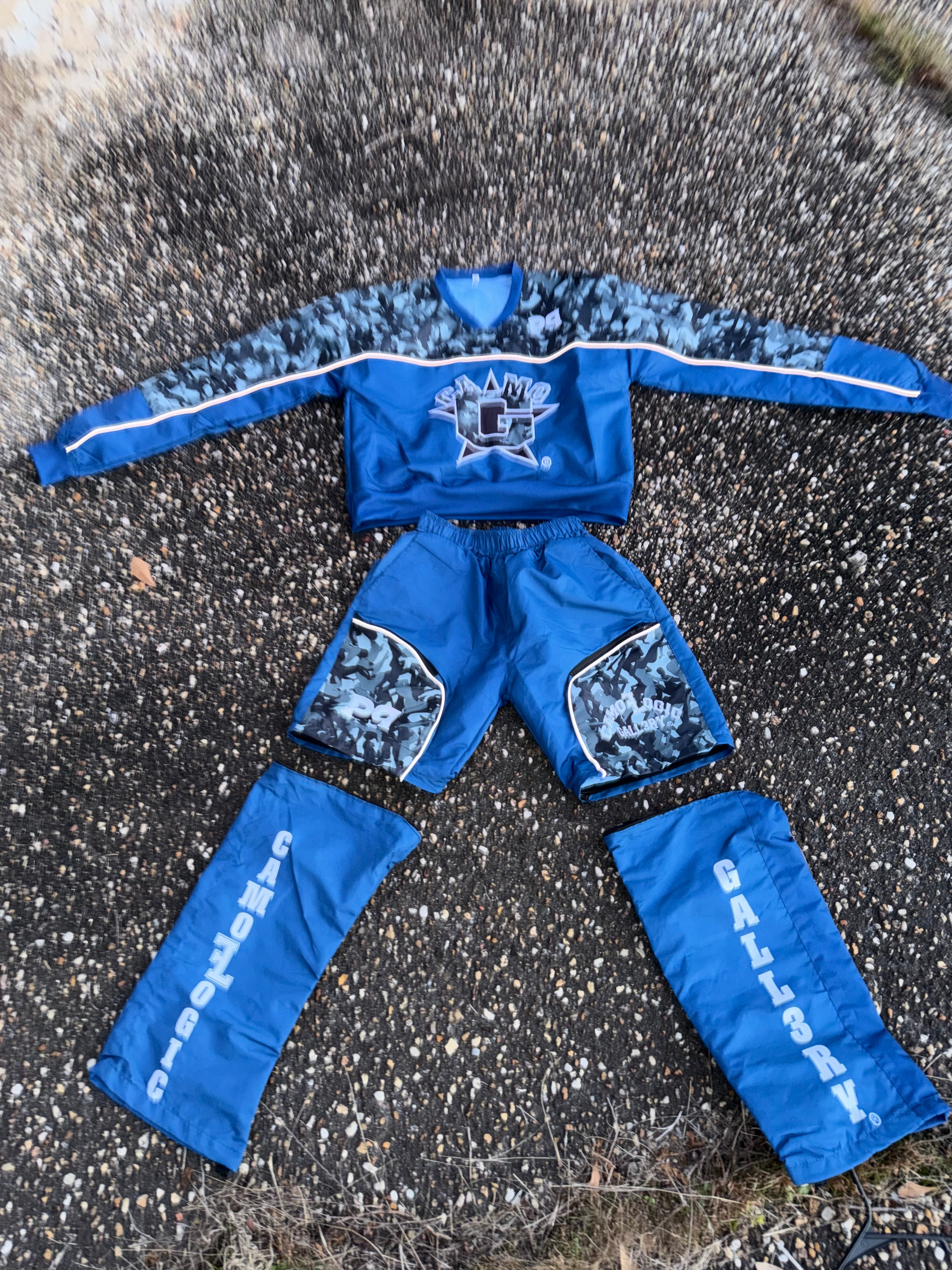 Camo G Windbreaker Set