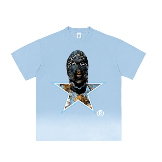 LB Camoflogic Star Sunfade Vintage Washed T-Shirt