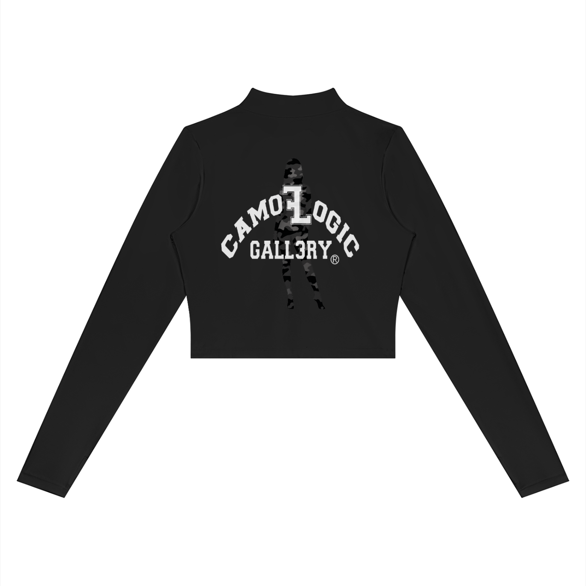 Camo G Women’s Crop Yoga Sports Jacket