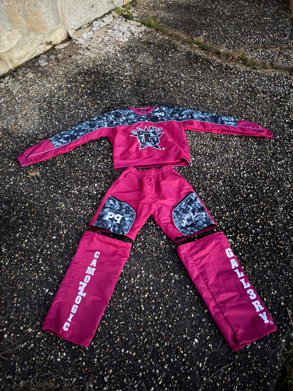 Camo G Windbreaker Set