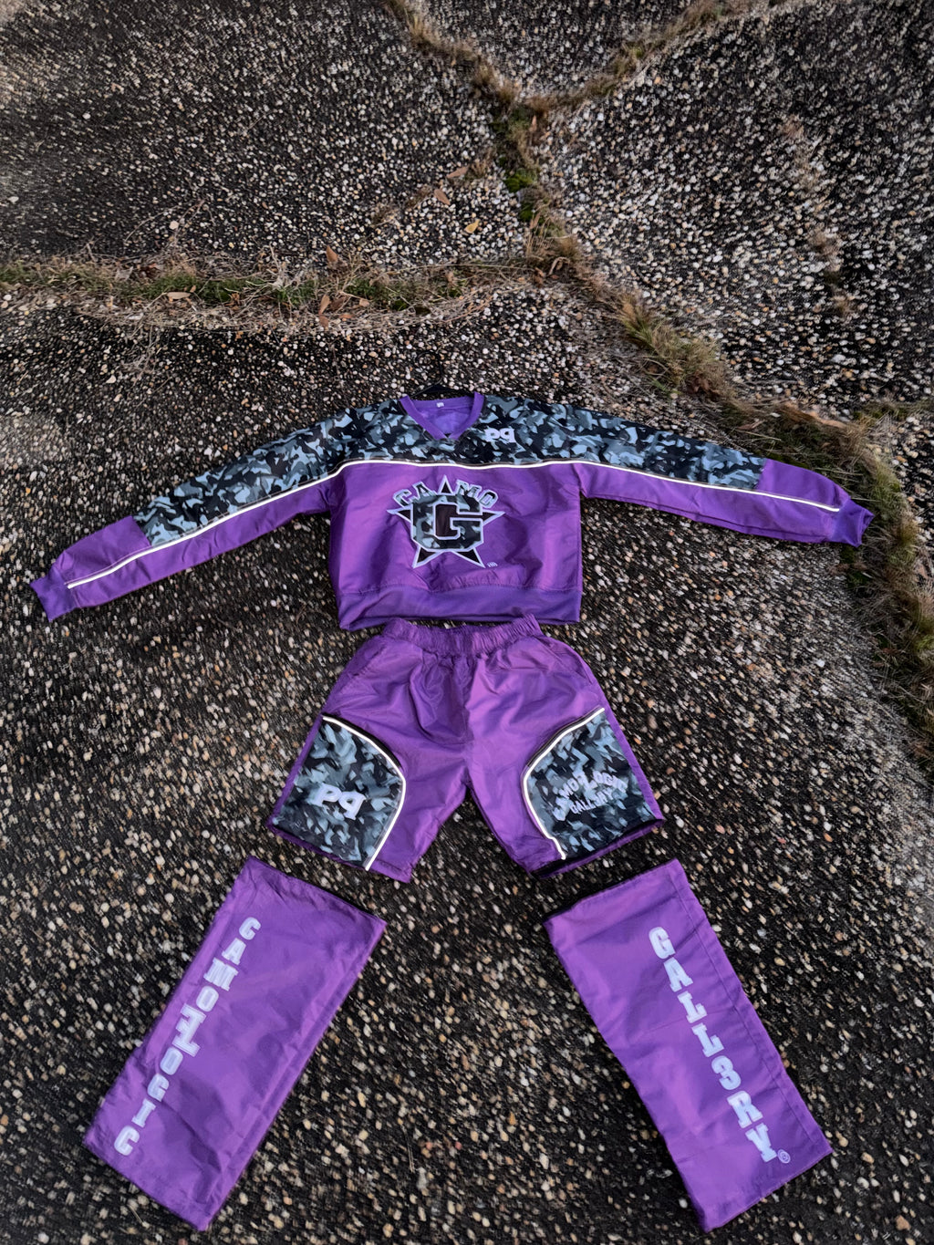Camo G Windbreaker Set