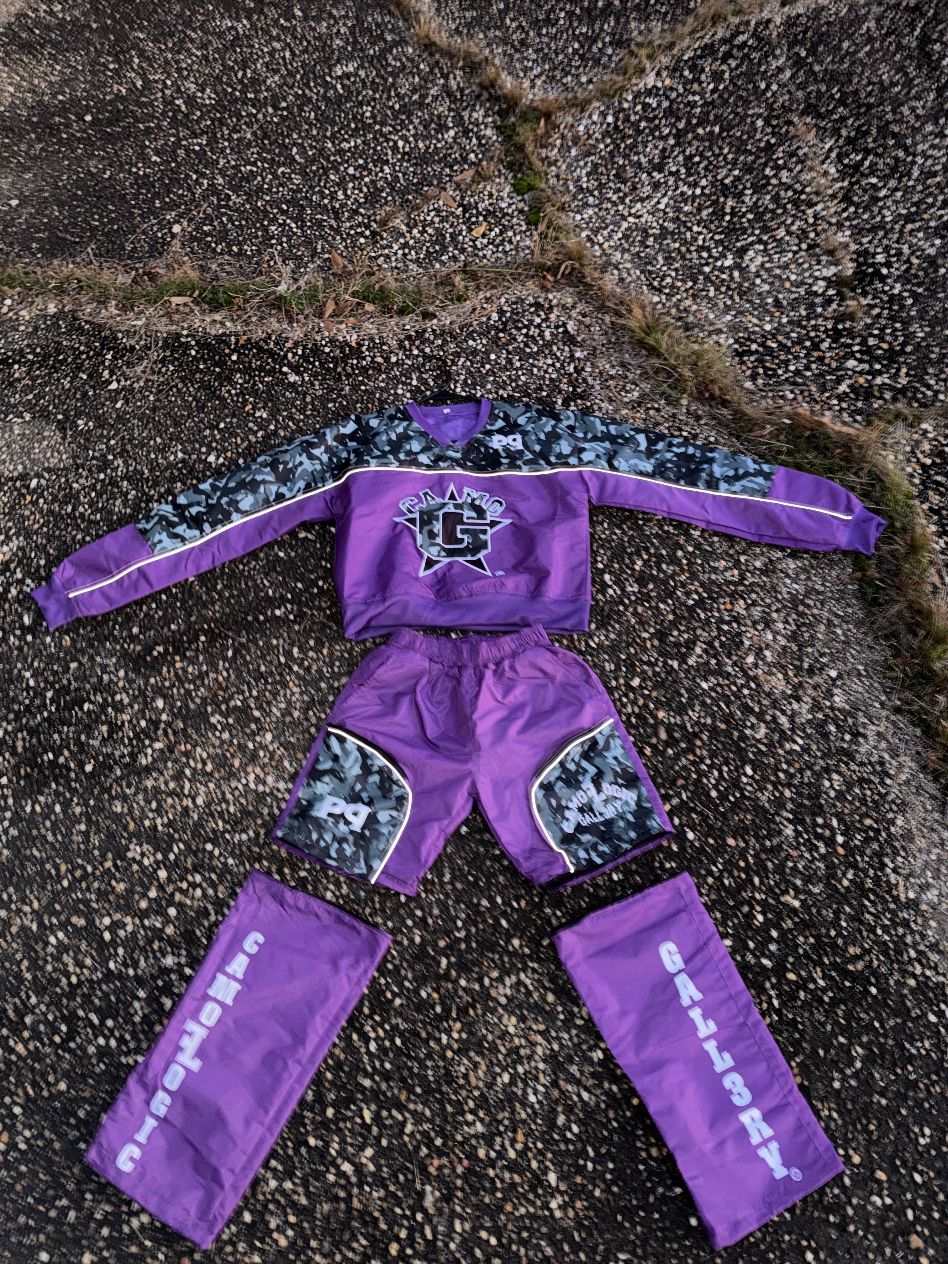 Camo G Windbreaker Set