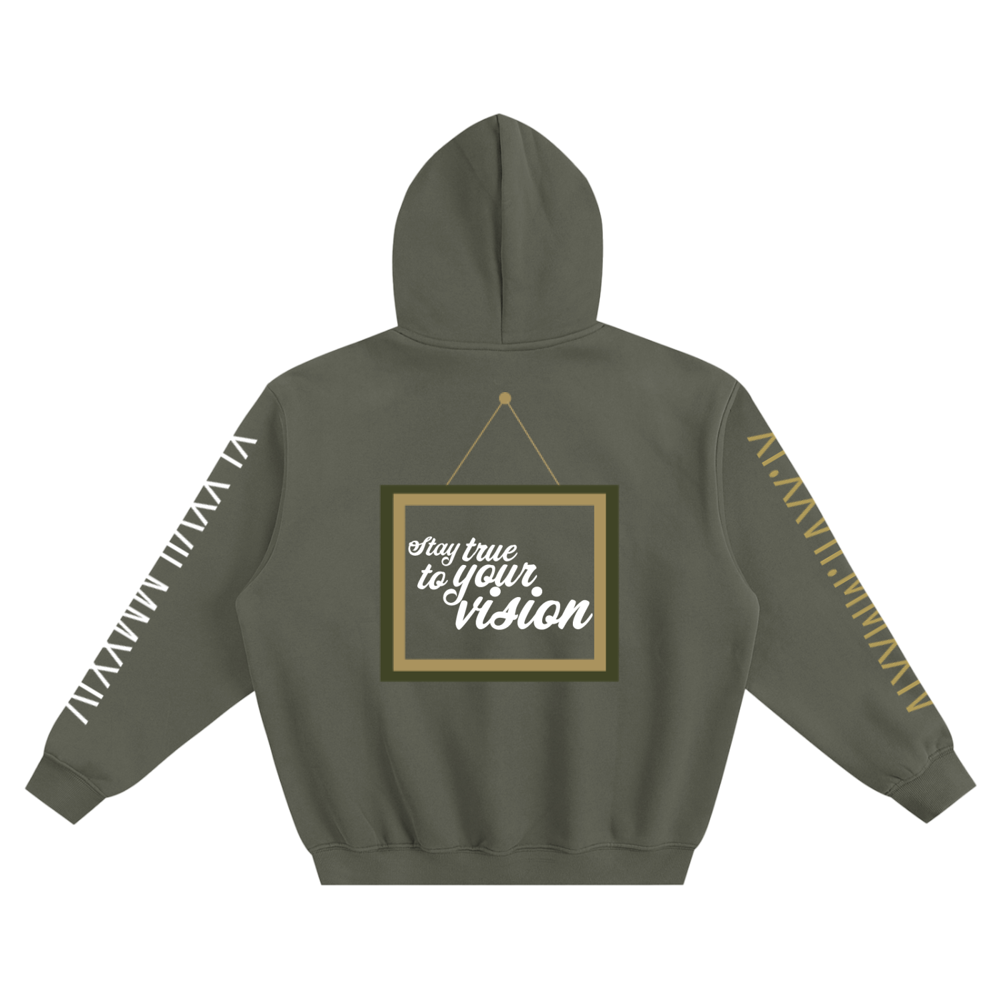 1 year anniversary CAMOFLOGIC baby Fleeced Boxy Hoodie