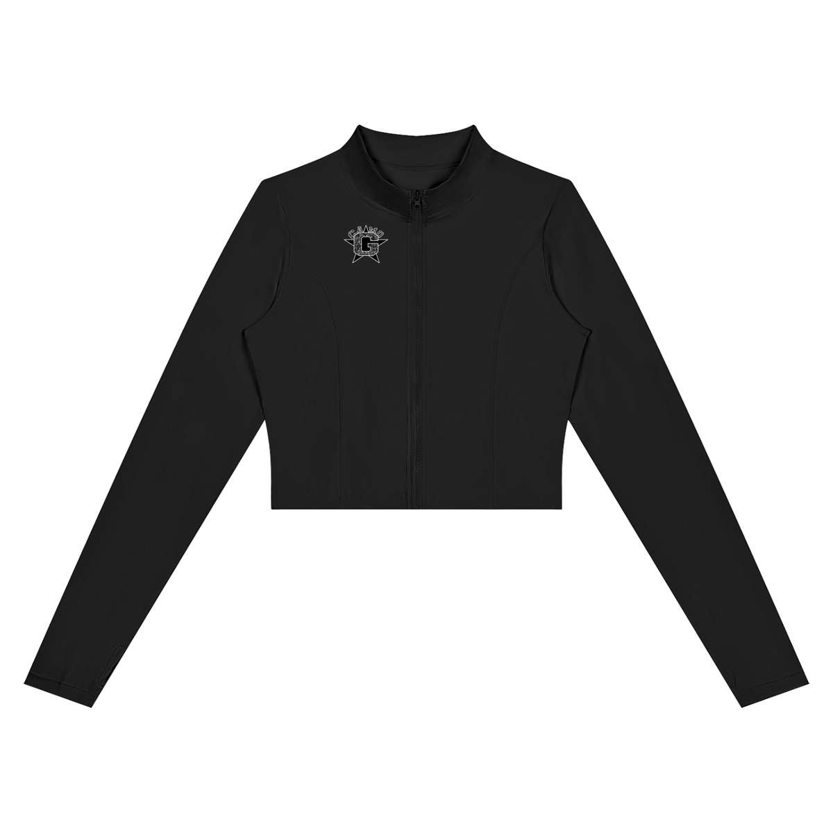 Camo G Women’s Crop Yoga Sports Jacket