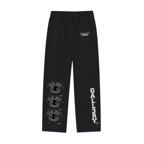Camo G Athletic Division Reflection Striped Straight-Leg Sweatpants