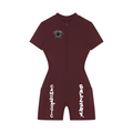 Women's Quarter-Zip Short Sleeve Romper