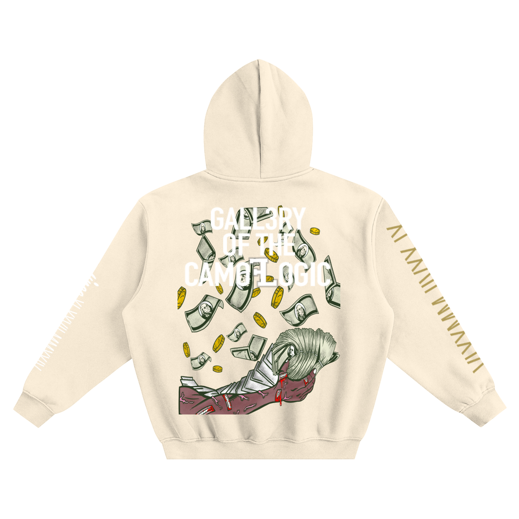 1 year CAMOFLOGIC Fleeced Boxy Hoodie