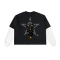 Camoflogic Gall3ry Layered Contrast Sleeve Cotton T-Shirt