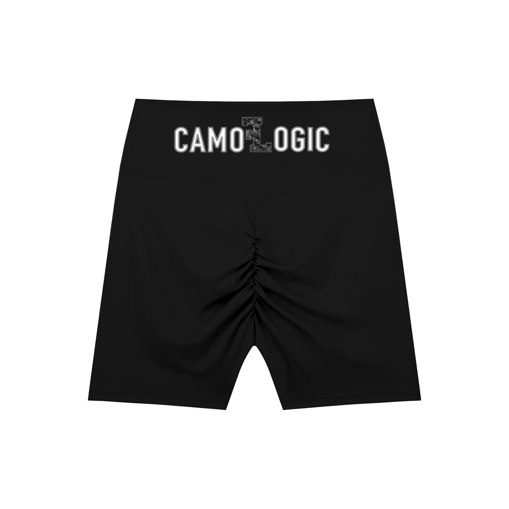 Camo G Women’s High-Waisted Blend Biker Shorts