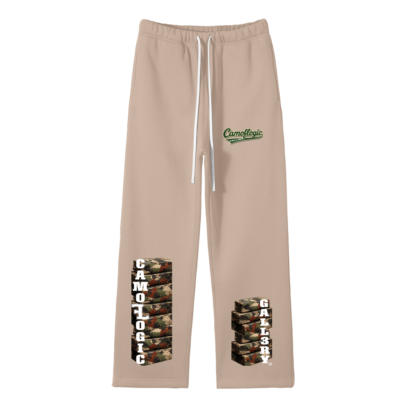 Camoflogic Gall3ry brick by brick sweatpants