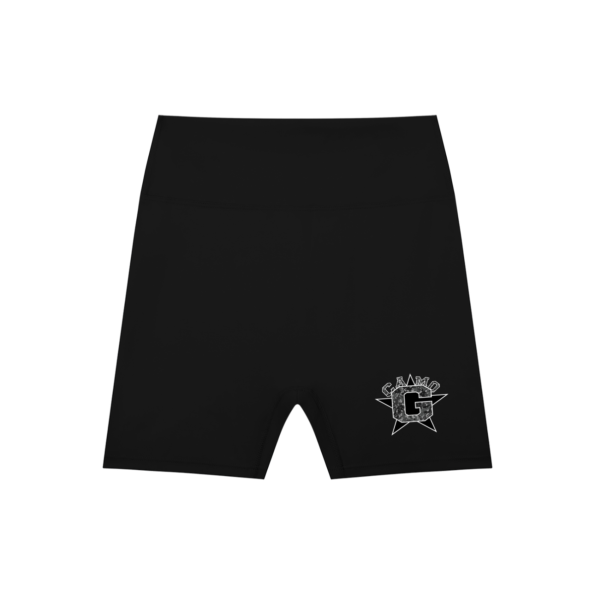 Camo G Women’s High-Waisted Blend Biker Shorts