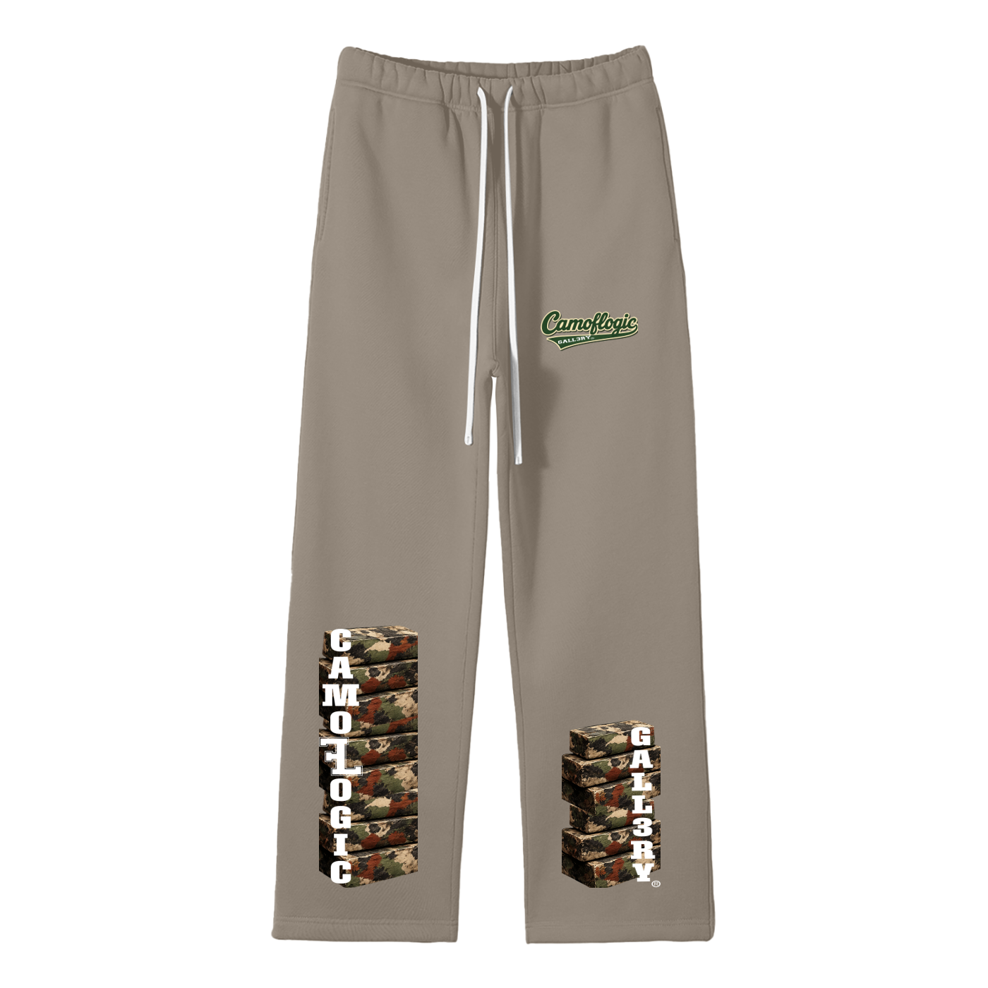 Camoflogic Gall3ry brick by brick sweatpants