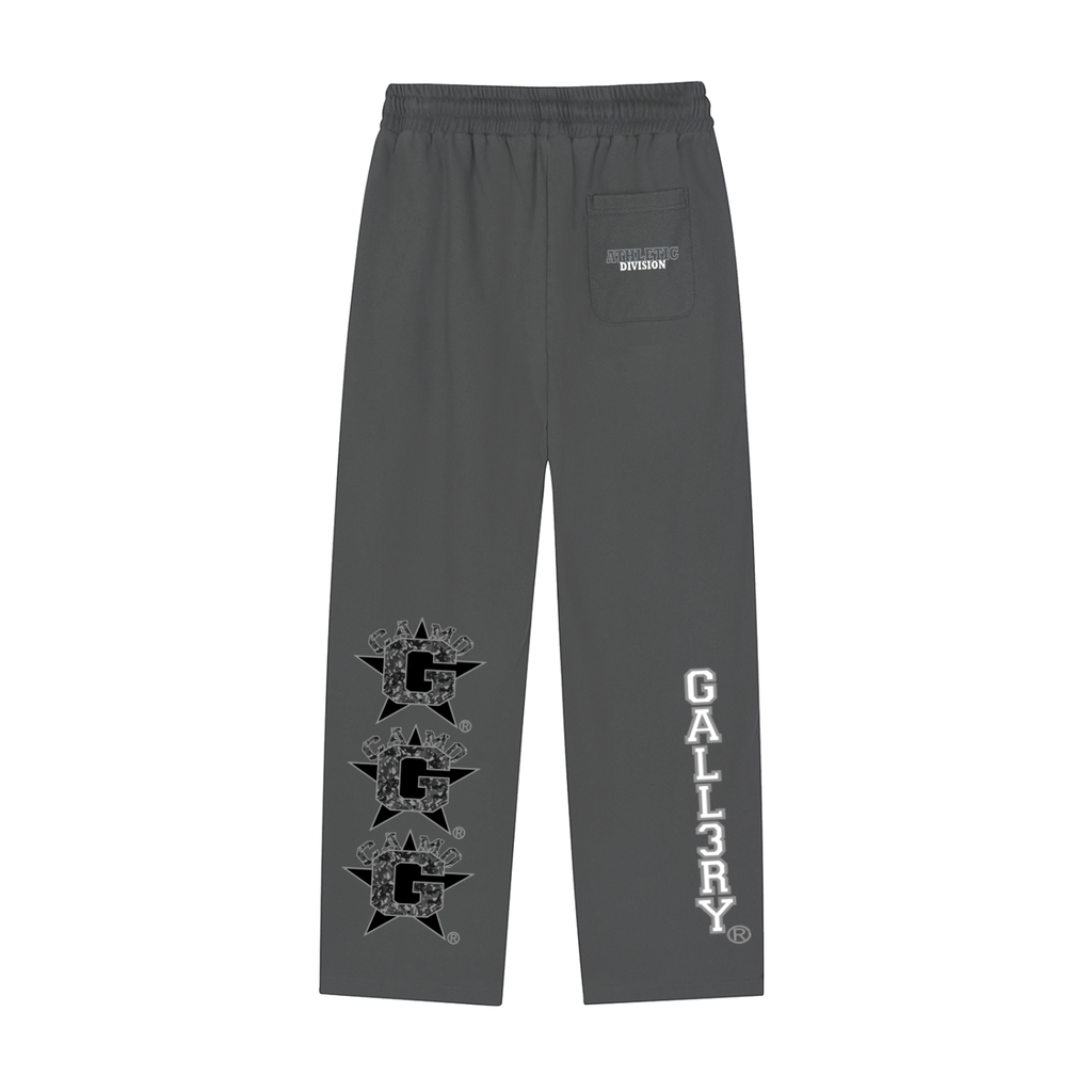 Camo G Athletic Division Reflection Striped Straight-Leg Sweatpants