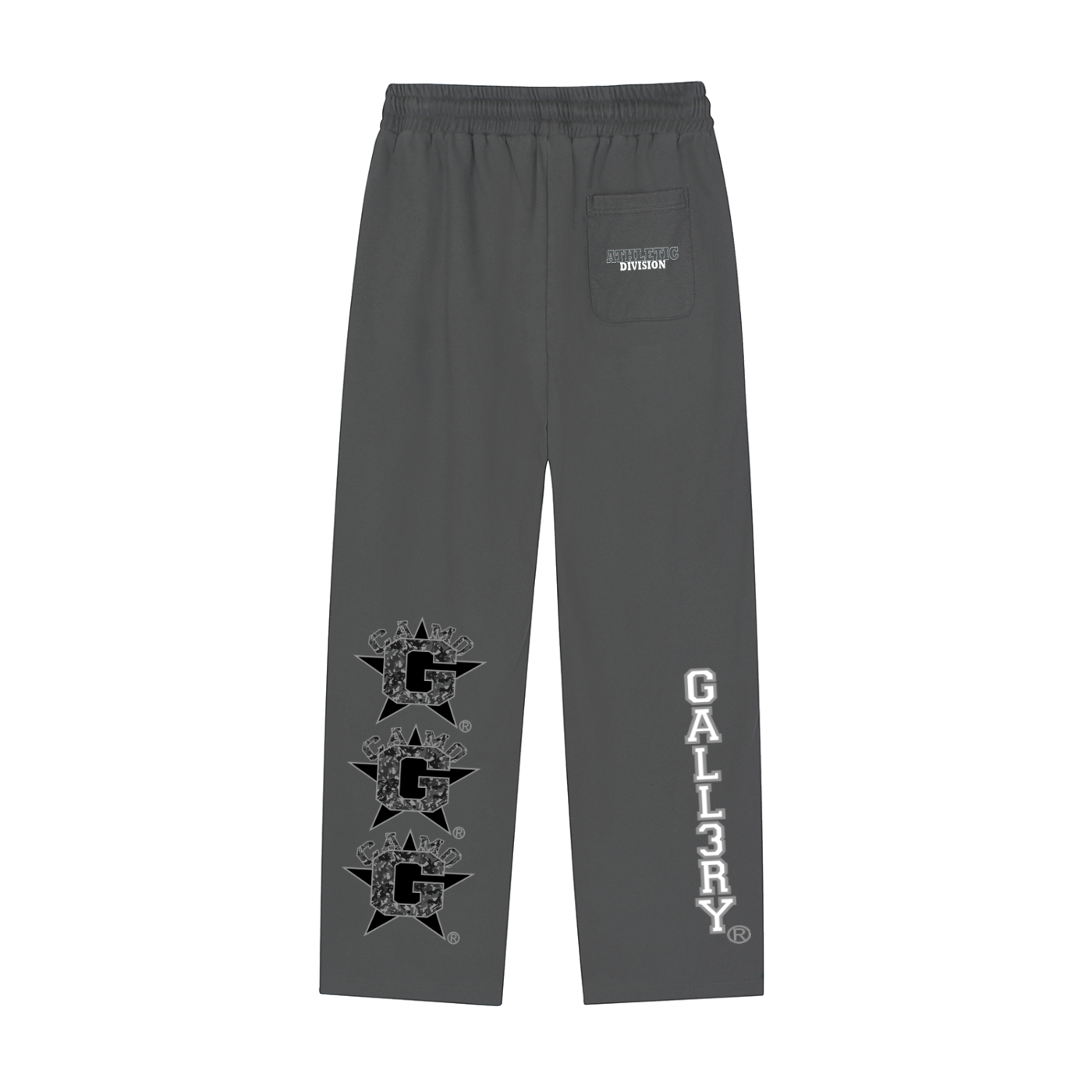Camo G Athletic Division Reflection Striped Straight-Leg Sweatpants