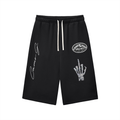 Camo G Relaxed Drawstring Three-quarter Sweatpants