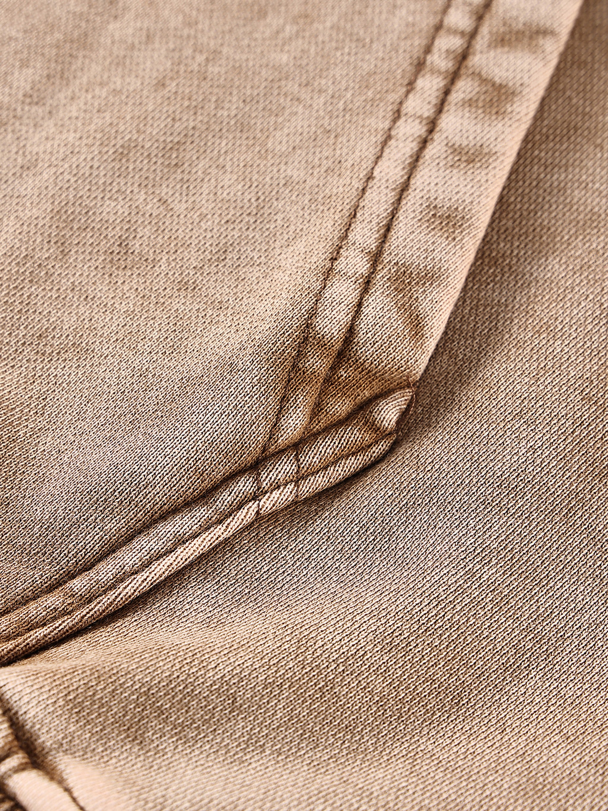 Camo G Snow Washed Loose Cotton Hoodie